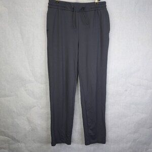 Badgley Mischka Jogger Pants Women's M Lounge Activewear Grey Drawstring Sporty